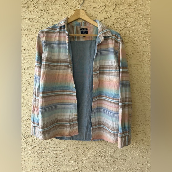 George Classic Fit Multicolor Striped Shirt - Picture 1 of 4